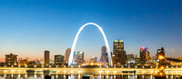 St Louis Skyline ground level HIGHEST quality